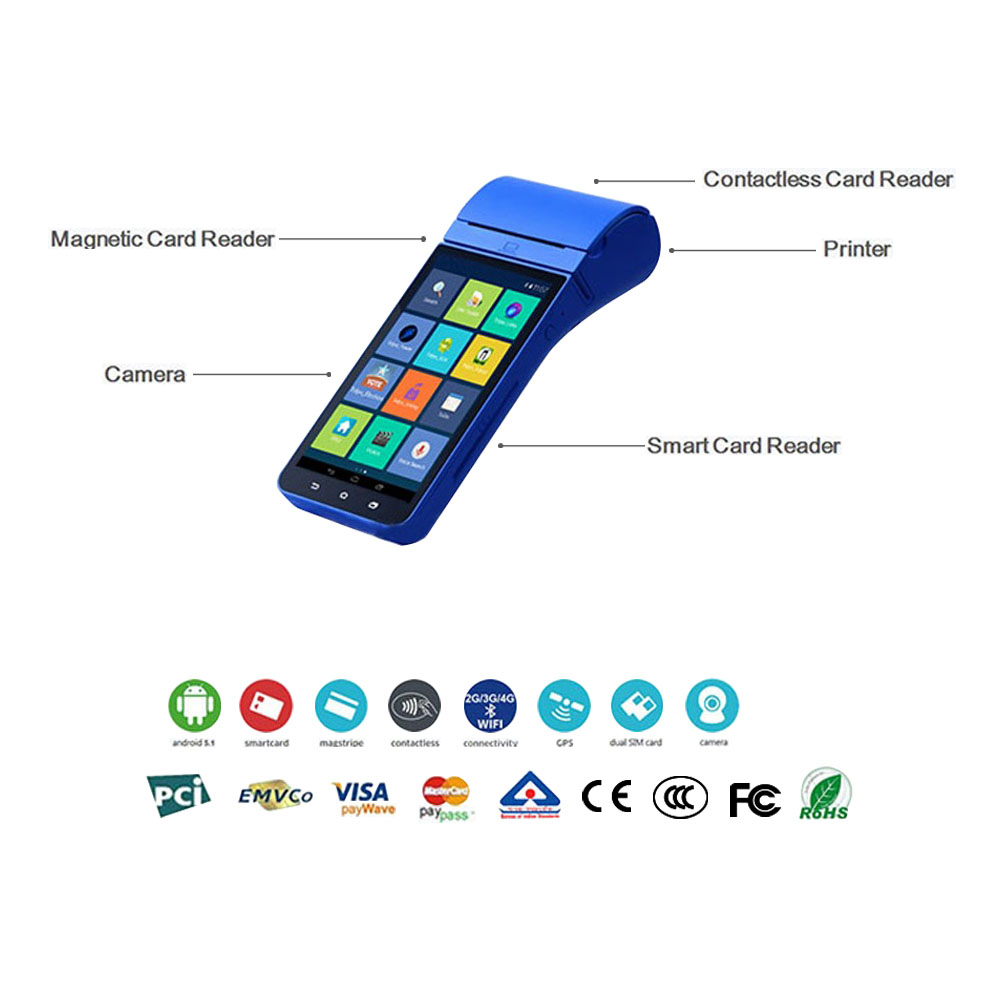 Android mpos with printer