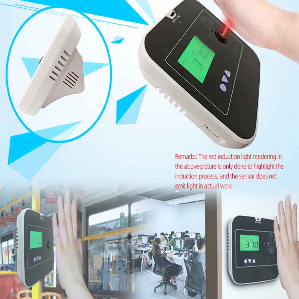 Palm temperature detector