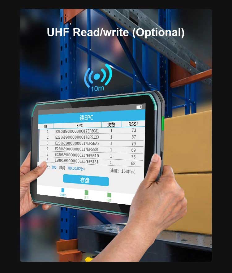 Tableta Android UHF