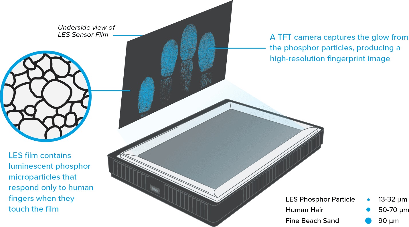 Tableta biométrica Five-0