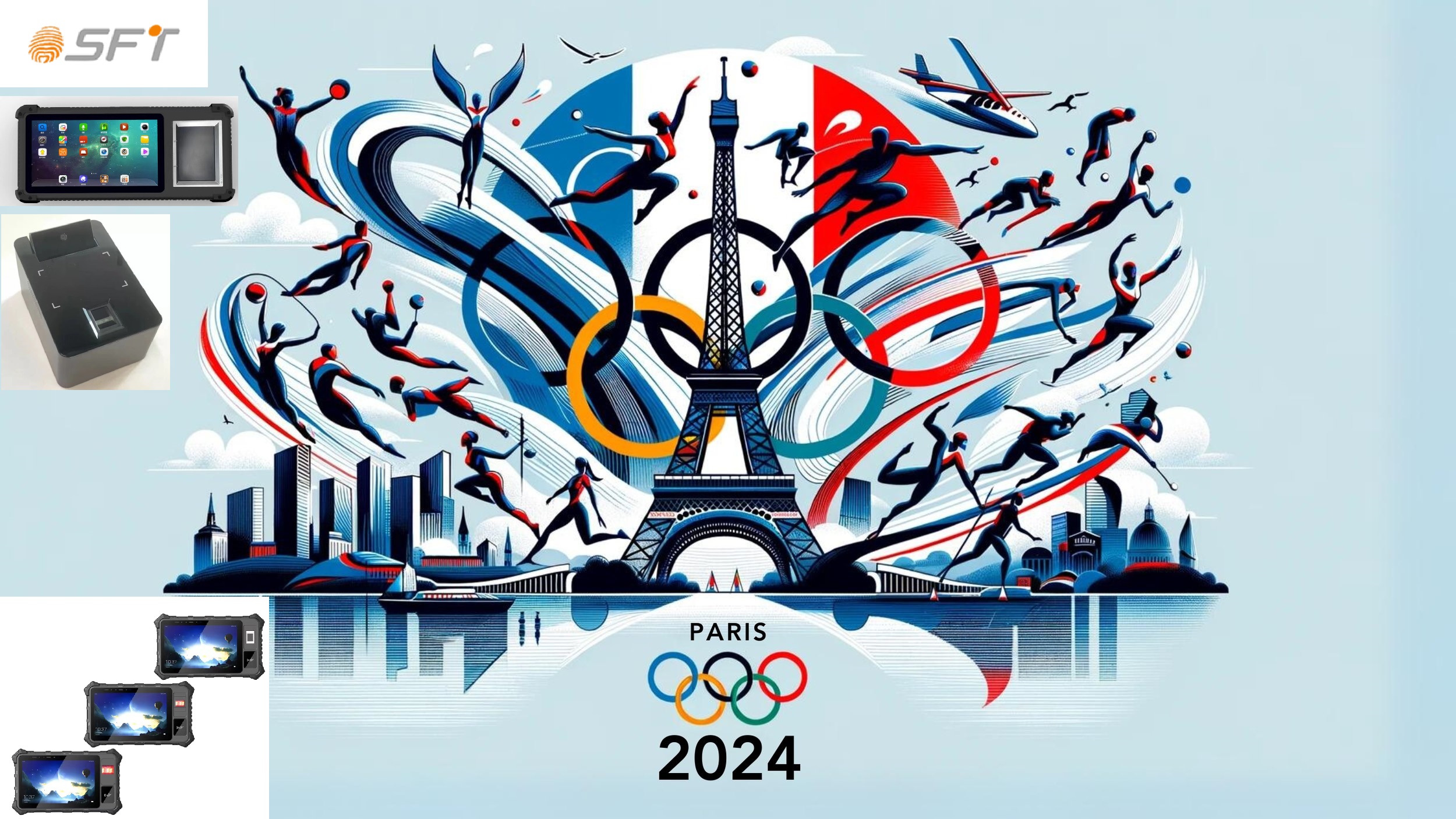 Seguridad biométrica en los Juegos Olímpicos de París 2024