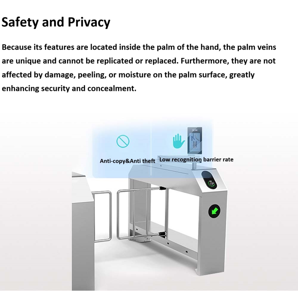 High secure palm vein reader High secure palm vein reader