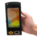 Dispositivo de identificación biométrica de huellas dactilares NFC Android 4G de mano