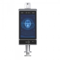 pruebas de termografía infrarroja en la puerta del aeropuerto y la aduana terminal de medición de temperatura de reconocimiento facial de Android