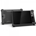 4G IP65 robusta tableta biométrica de sistema de asistencia de tiempo de huella digital android de 8 pulgadas con batería de respaldo