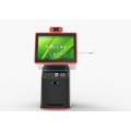 Android escritorio biométrico banco de huellas dactilares hotel estación de trabajo visitante máquina de gestión de identidad