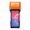 6.5 pulgadas Handheld 4G Android Sistema de impuestos de impresora de recibo de 80 mm POS