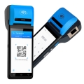Terminal POS biométrico de huellas dactilares Android 4G de 6 pulgadas