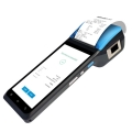 Terminal POS biométrico de huellas dactilares Android 4G de 6 pulgadas
