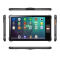 Tablet PC EKYC de 11 pulgadas, resistente, IP67, 4G, Android, biométrica, con huella dactilar