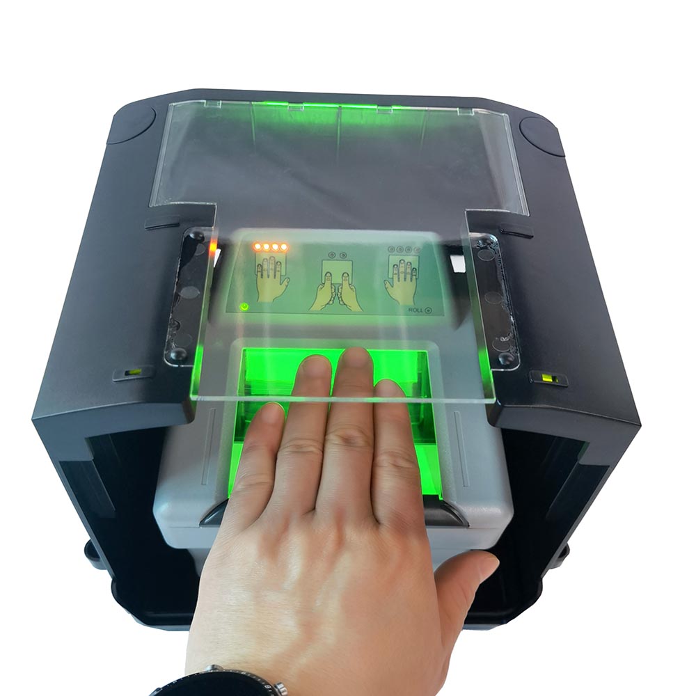 Esterilizador de huellas dactilares biométrico UVC para escáneres de huellas dactilares
