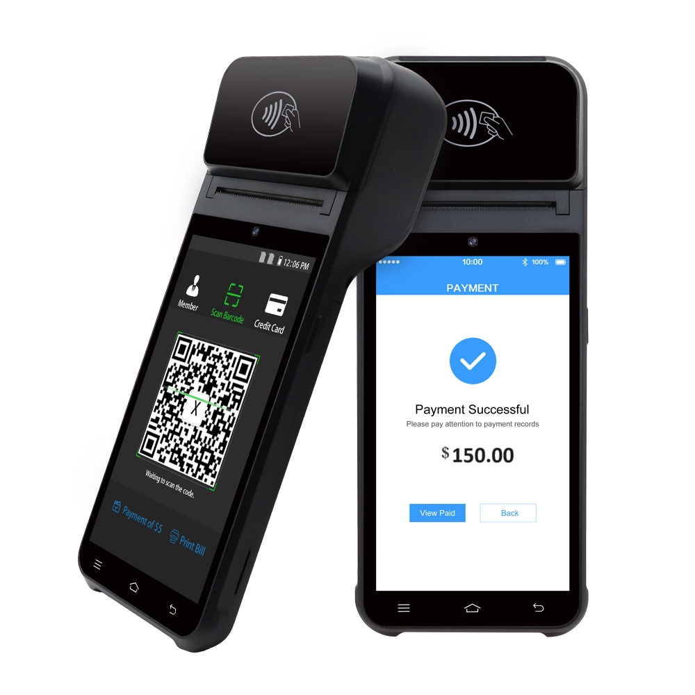 SFT lanza POS de estacionamiento con emisión de boletos RFID con código de barras Android 12 4G