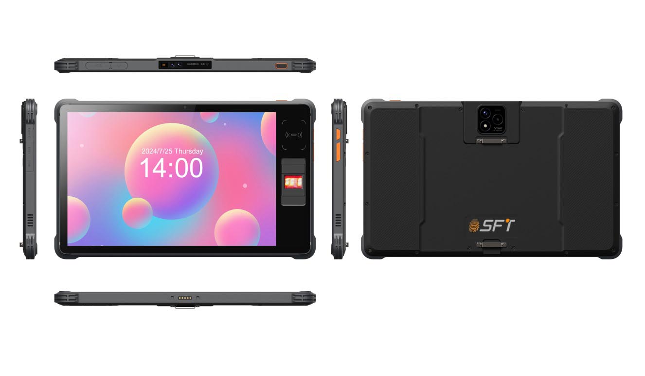 Próximamente la tableta biométrica de huellas dactilares industrial 4G Android 14