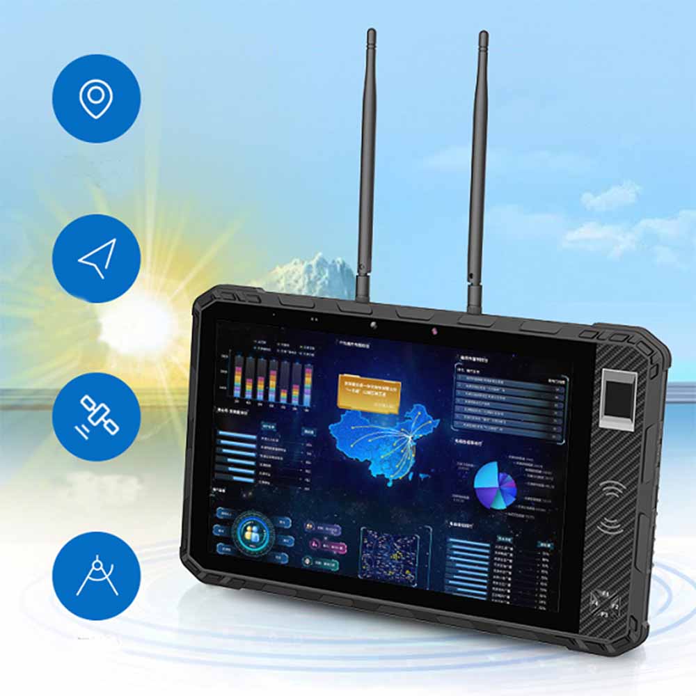 Tableta Android robusta con módulo LORA para transferencias a larga distancia